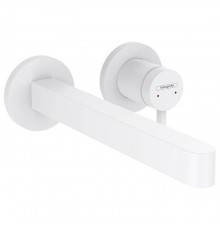 Hansgrohe Finoris Смеситель для раковины, встраиваемый, излив 22.8см., внешняя часть, цвет: белый матовый. 76050700