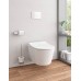 TOTO RP Унитаз подвесной NEW 54x38x33см, с сиденьем TC513F, цвет: белый. TC513F/TC513Q, CW552RY#XW