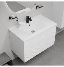 Тумба под раковину подвесная IDDIS, 80 см, белый, Bild,  BIL80W0i95