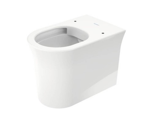 Duravit White Tulip Унитаз напольный 37х58х42 см, безободковый, слив в стену, цвет: белый. 2001090000