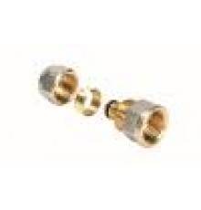 Фитинги цанговые Муфта обжимная ВР, 26x1 HE 3-2606A