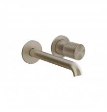 Gessi Habito Rigato Смеситель для раковины, настенный, цвет: Finox Brushed Nickel. 70588#149