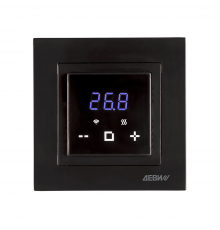 Терморегулятор ДЕВИ Classy c Wi-Fi, с датчиком пола, черный, 16А 140F1069R