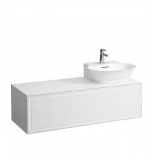 Laufen New Classic Тумба с раковиной, DX, 117.5x45.5x34.5см, 1 ящик, подвесная, цвет: белый глянцевый. 4.0608.6.085.631.1,  8.1685.2.000.104.1