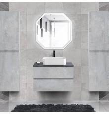 Мебель для ванной комнаты Cezares Molveno 46 80 beton, со столешницей