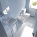 Duravit Starck 3 унитаз моноблок приставной 65.5х36см,  слив в стену , с креплениями, цвет: белый. 0126090000,  0920100005
