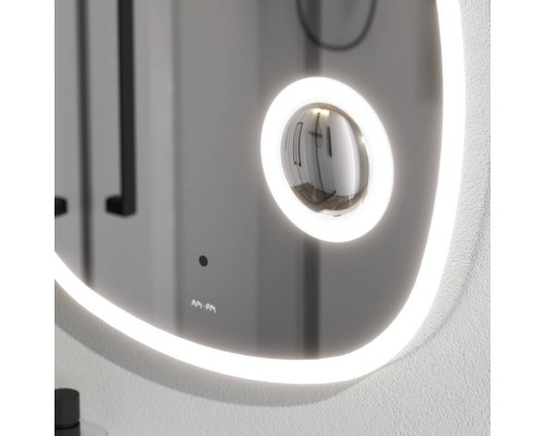 M8FMOX0553SA Зеркало с контурной LED-подсветкой, ИК сенсором и косметическим зеркалом, 55 см M8FMOX0553SA Зеркало с контурной LED-подсветкой, ИК сенсором и косметическим зеркалом, 55 см