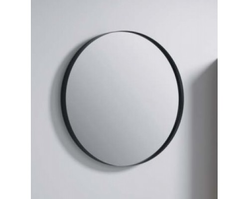 AQ RM0208BLK RM Зеркало в металлической раме, чёрный, Ø800 мм RM0208BLK