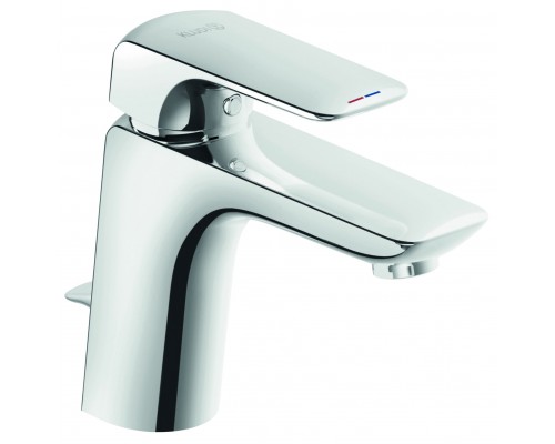 Kludi 41 023 0575 Ameo Смеситель для раковины 95 мм, XL, со сливным гарнитуром, 6 л/мин 410230575