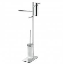 Colombo Square Стойка с аксессуарами h81 см, цвет: хром. B9918.CR