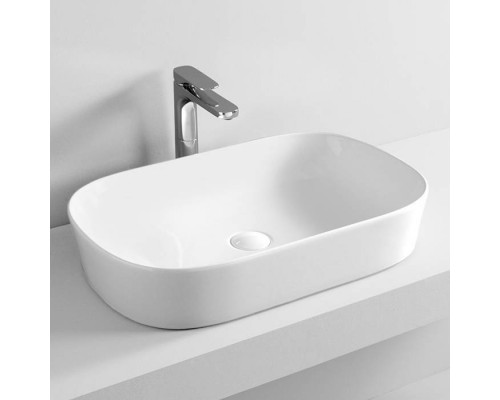 Artceram Ghost Раковина 65х42 см, без отв., цвет: белый. GHL002 01 00 Artceram Ghost Раковина 65х42 см, без отв., цвет: белый. GHL002 01 00