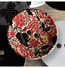 Kerasan Deco Декоративная пластина для слива раковины DECO. цвет: Decoro Natura. 486073
