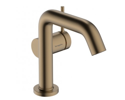 HG 73 320 140 Tecturis S Смеситель для раковины 112 мм, PushOpen, CoolStart, 4 л/мин 73320140