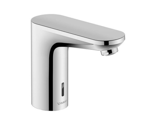 Duravit Sensor 1 Смеситель для раковины, 1 отв., электронный, без донного клапана, цвет: хром. SE1090007010 Duravit Sensor 1 Смеситель для раковины, 1 отв., электронный, без донного клапана, цвет: хром. SE1090007010