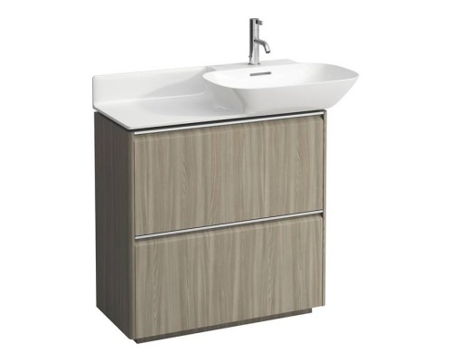 Laufen INO Тумба под раковину 77x35x78см, напольная, 2 ящика, ручки из анодированного алюминия, цвет: светлый вяз. 8.1330.1.000.104.1, 4.0300.2.110.262.1 Laufen INO Тумба под раковину 77x35x78см, напольная, 2 ящика, ручки из анодированного алюминия, цвет: светлый вяз. 8.1330.1.000.104.1, 4.0300.2.110.262.1