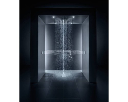 Axor ShowerSelect Верхний душ, 97х97см., встраиваемый в потолок, цвет: сталь. 10621800 Axor ShowerSelect Верхний душ, 97х97см., встраиваемый в потолок, цвет: сталь. 10621800