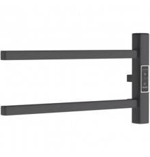 Полотенцесушитель электрический Melodia della vita Drumsticks MTRDQF4018bk П2 40х18, черный