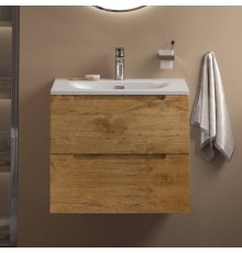 Тумба с раковиной BelBagno Etna 60 rovere  nature, раковина BB-8099-60