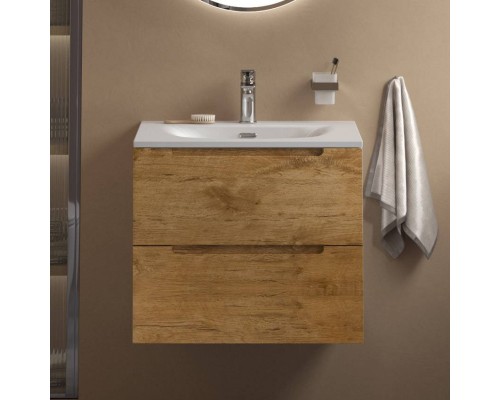Тумба с раковиной BelBagno Etna 60 rovere nature, раковина BB-8099-60 Тумба с раковиной BelBagno Etna 60 rovere nature, раковина BB-8099-60