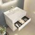 Kerama Marazzi Logica Тумба подвесная 56.4x46x40.3см., 2 ящика, цвет: белоснежный. LOG.60.2\WHT