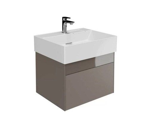 Kerama Marazzi Logica Тумба подвесная 56.4x46x40.3см., 2 ящика, цвет: песчаный. LOG.60.2\SAN