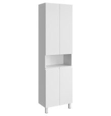 AQ ROD0555NRodosпенал напольный, цвет белый, ТМ «AQWELLA» ROD0555N