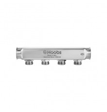 Коллектор Hoobs, нерж. сталь, без регулировки, 1 х3/4 -3 вых.. HB-INCGO-111503