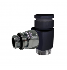 Угловой запорный клапан SR Rubinetterie PrestigeMinimal 1/2x 24/19, чёрный матовый 0363-1500VCPS