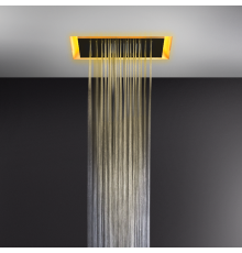 Gessi Afilo Душивая система 50x50см, потолочная, режимы: тропический ливень, хромотерап, с пультом д/у, цвет: белый. 57501#279