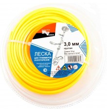 Леска для триммера REDVERG д 3,0мм (15м) круглая (990291)