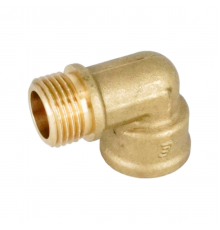 Угольник, ELSEN, Metalit, 90°, НВ, 1/2, 1/2, латунь, CN