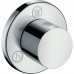 Hansgrohe Trio/Quattro S Запорный вентиль, с переключателем на 3 позиции, цвет: хром. 15932000