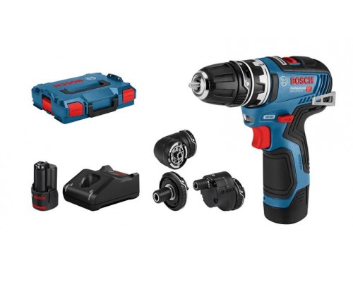 Шуруповерт аккумуляторный Bosch GSR 12V-35 FC (2 акк., з/у)