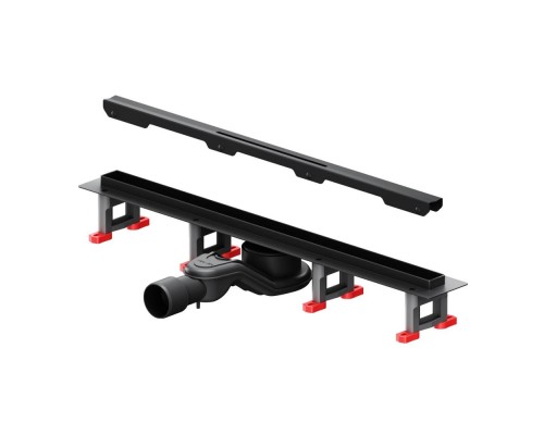 W01SC-S11-060-05BM Трап для душа линейный, универсальный затвор Slim line, 60 см W01SC-S11-060-05BM Трап для душа линейный, универсальный затвор Slim line, 60 см