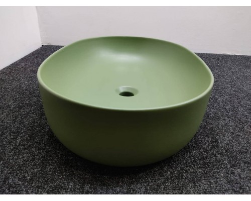 Kerasan Nolita Раковина 60х40 см, без отв., накладная, цвет: Verde. 534311 Kerasan Nolita Раковина 60х40 см, без отв., накладная, цвет: Verde. 534311