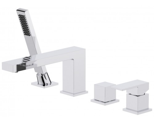 Timo 2130/00Y Selene Смеситель на борт ванны, на 4 отв., Комплект, хром 2130/00Y