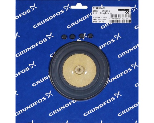 Диафрагма Grundfos Kit, diaphragm DME3 DME150. 96519471