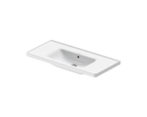 Duravit D-Neo Раковина 100.5х48см., без отв., накладная, с переливом, цвет: белый. 2367100060