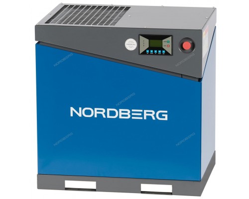Компрессор винтовой, 11 кВт, 1450 л/мин, 10 бар, IP55, без ресивера NORDBERG NCA15