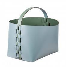 ADJ Корзина Helena, 35x30xH26 см., цвет: небесный/эвкалипт. 3626.50/60