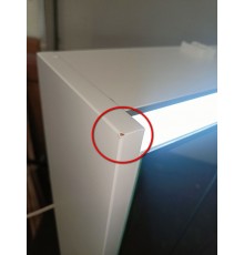 SaleRocaZRU9303009 Ronda Зеркальный шкаф 800х780х145 мм, с LED-подсв., с розеткой бетон/белый мат. SaleZRU9303009_1122