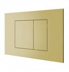 Almar WC Plate Клавиша двойного смыва, для инсталляций TECE и GEBERIT, цвет: Polished PVD Gold. E330001.GO