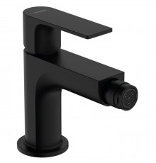 Hansgrohe Rebris S Смеситель для биде, 1 отв., с донным клапаном, цвет: черный матовый. 72211670