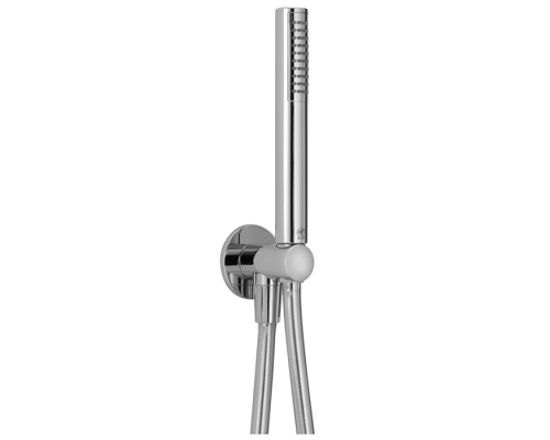 CISAL Shower Душевой гарнитур:ручная лейка,шланг 150 см,вывод с держателем, цвет: хром. C200303021 CISAL Shower Душевой гарнитур:ручная лейка,шланг 150 см,вывод с держателем, цвет: хром. C200303021