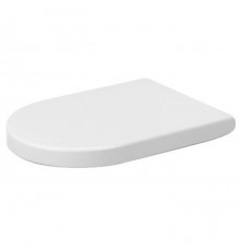 Duravit Starck 2  Сиденье для  унитаза , (для 253309, 212909)  петли сталь, микролифт, цвет: белый. 0063390000
