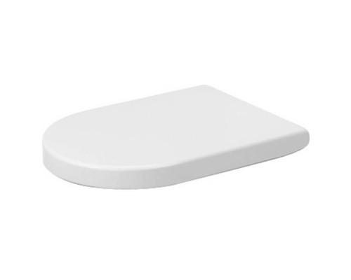 Duravit Starck 2  Сиденье для  унитаза , (для 253309, 212909)  петли сталь, микролифт, цвет: белый. 0063390000