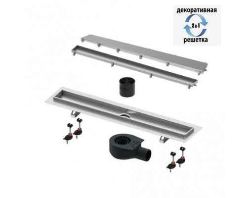 Комплект TECElinus для монтажа дренажного канала 2 в 1, с основой для плитки “tile” и “steel”, с мем 15103099