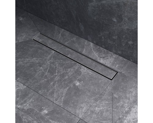 W01SC-U11-050-04SB Трап для душа линейный, универсальный затвор Tile, 50 см W01SC-U11-050-04SB Трап для душа линейный, универсальный затвор Tile, 50 см