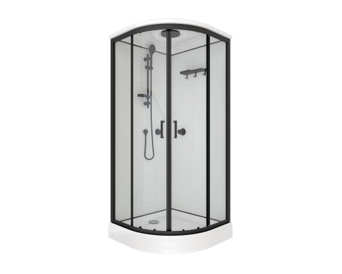 Душевая кабина Triton Прайм Блэк Щ0000071582, 90х90 А