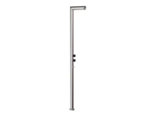 Gessi Outdoor Душевая стойка, для установки на улице, напольная, на 2 выход, без ручки и верхнего душа, цвет: Corten. 63203#856